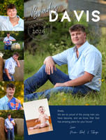 Brady Davis Senior Ad MockUp