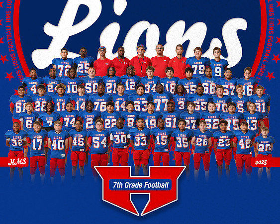 HMS 7th Grade Football Team2