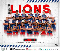Tennis Team Banner 2026