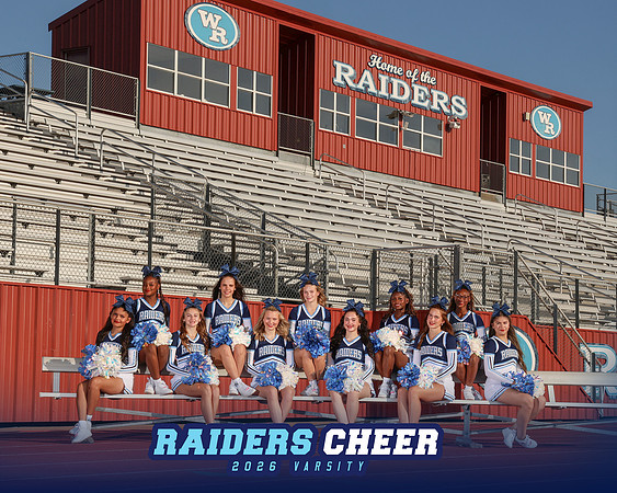 WRHS Cheer Team 2026 TEXT