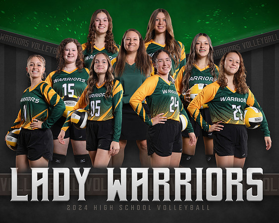 HS VB with coach